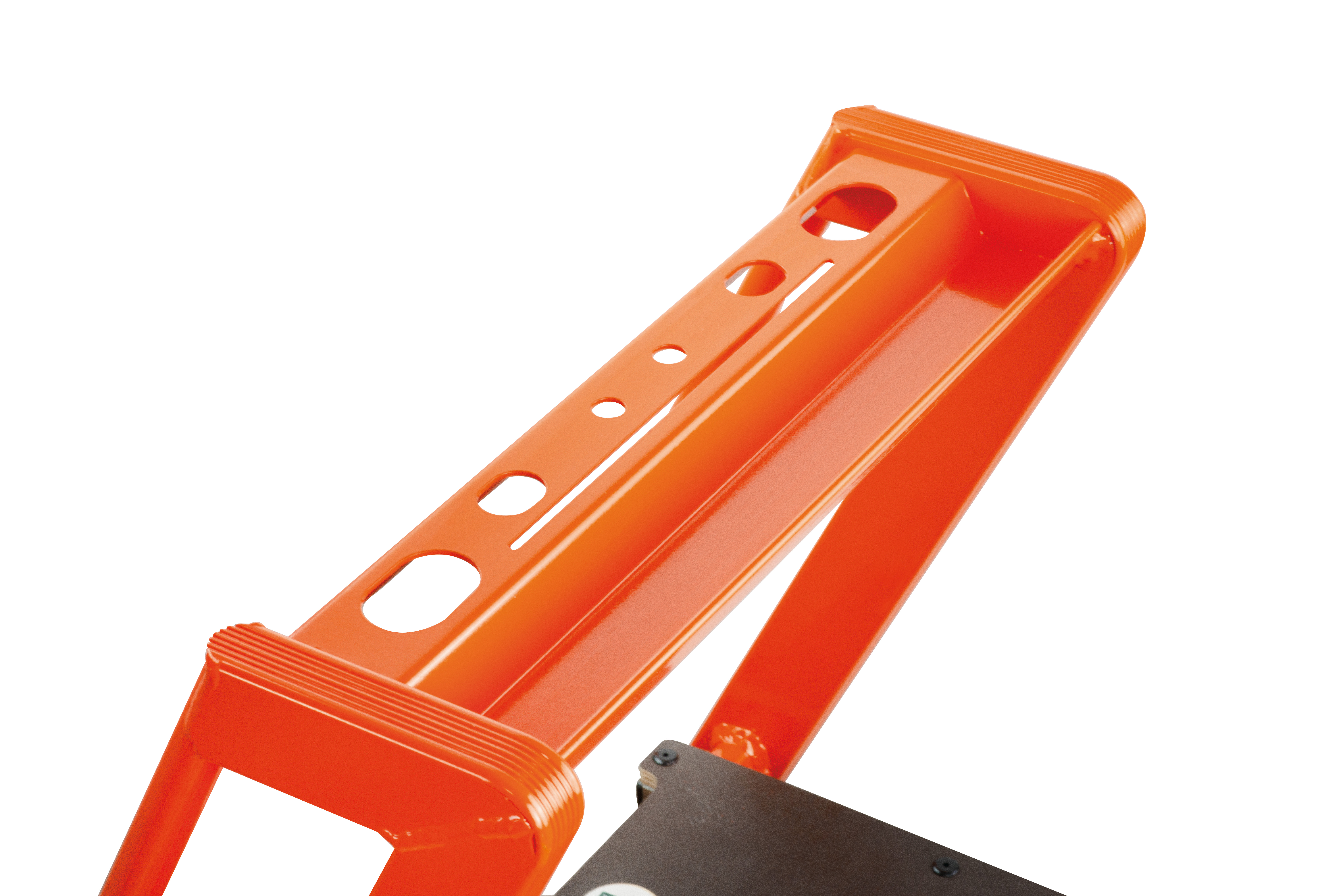 Scari pliabile din aluminiu LESCABO cu platforma, 1 tronson